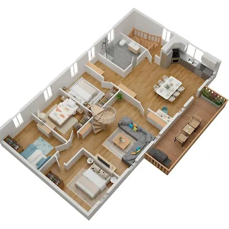 Family-friendly With Alpine View Apartment *